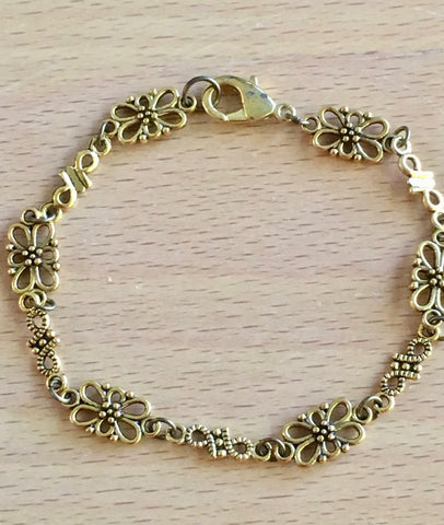 Victorian Antique Gold Link Bracelet