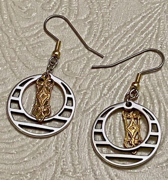 Mixed Metaphor - Edwardian & Modern Styles Earrings