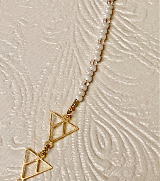 Classy Meets Geometric Necklace